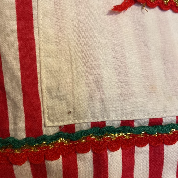 🎄🎄🎄 Kay Shannon Original 1/2 Apron Christmas - Picture 3 of 6
